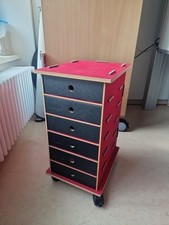 1. Werkhaus Rollcontainer rot