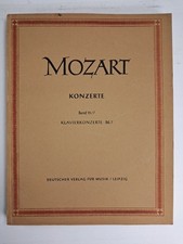 Noten: Mozart - Konzerte, Klavierkonzerte, Band 7, 1959, Ausgabe sämtlicher Werk