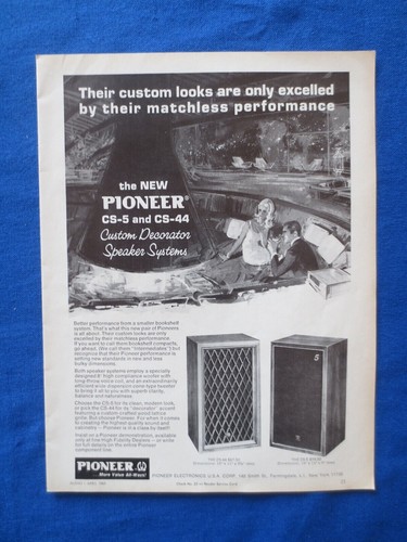 Pioneer 5 speakers - cs-5,