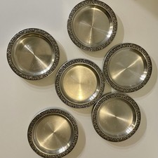 6er Set Zinn-Untersetzer HRK