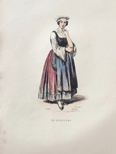 Gravur Farbe " Die Gascon "