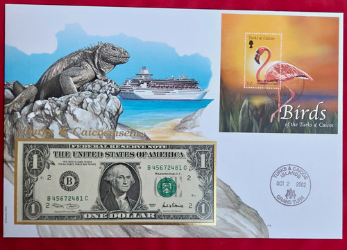 Banknotenbrief turks - -, &