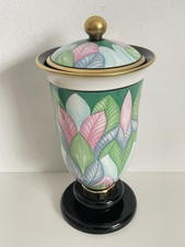 Deckelvase Porzellan