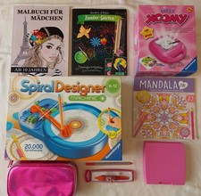 XXL SET Ravensburger Spiral Designer Machine Malen +Xoomy Zeichentisch+viel mehr