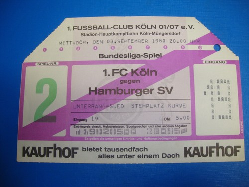 Ticket fc köln - 1.,