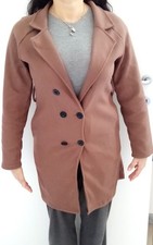 Trenchcoat mit Gürtel braun