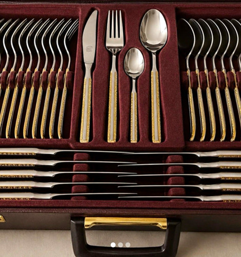 Besteckset karat - 23,