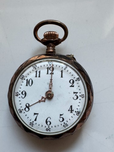Taschenuhr damen 800er silber - taschenuhr,
