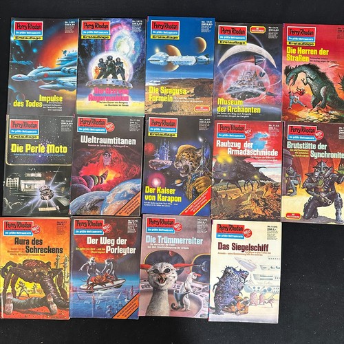 14x perry rhodan erstausgabe - rhodan,