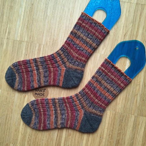 Wollsocken handgestrickt gr - wollsocken, handgestrickt,