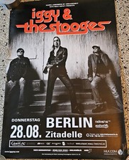 Iggy Pop . The Stooges.  Konzertposter  Tour Poster 2008