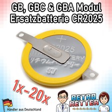 CR2025 GameBoy Spielstand