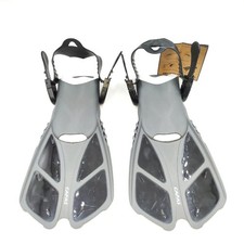 CAPAS Schnorchelflossen Schwimmflossen Reisegröße Kurz Einstellbar Wassersport O