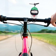 Katze Fahrrad Front Helm Puppe