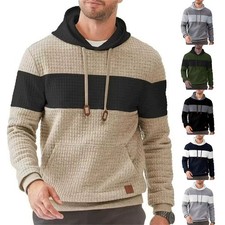 Herren Pullover Hoodie Casual Sweatshirt Kapuze Sweatjacke Basic Kapuzenpullover