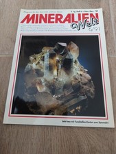 Mineralien welt 6 1991 fundstellen burgenland öhrenstock Thüringen eifel...