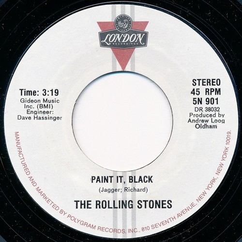 The rolling stones paint it - the,