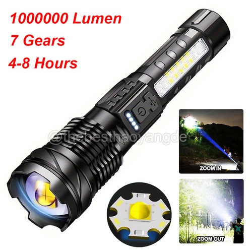 1000000 lumen taschenlampe cob - lumen,