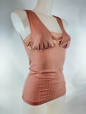 LA PERLA TOP IN APRICOT -