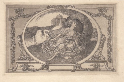 Exlibris bookplate - exlibris,