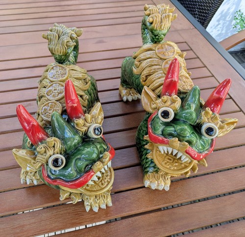 Paar chinesische pixiu feng - paar,