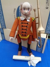 Steiff Filzpuppe Musiker Brown