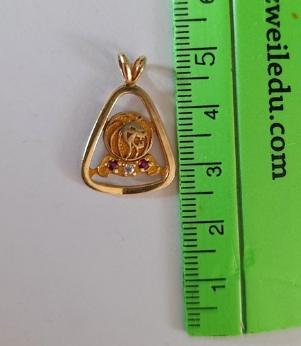 Anhänger gelbgold 14k 585 - gelbgold,