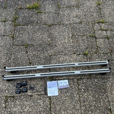 Dachträger Grundtäger für Mercedes Viano Vito W639 2003-2014 75kg Alu Silber 2x 