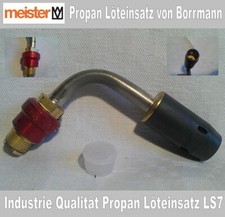 Lötkolben, Löteinsatz LS 7 für Propan-Lötgerät, Borrmann Germany