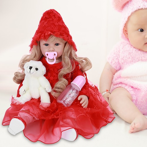 Weiche silikon babypuppe - weiche, silikon-babypuppe
