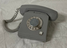 Telefon, grau , Retro