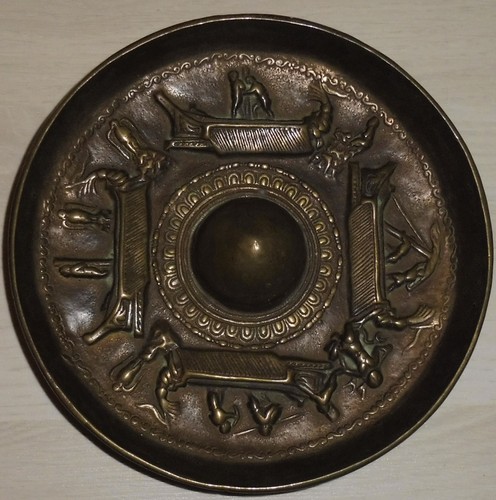 Bronze schale teller - bronze,