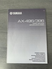 Yamaha AX-496 AX-396 Stereo