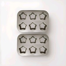 Muffinform 2 x 6er Sternmuffin
