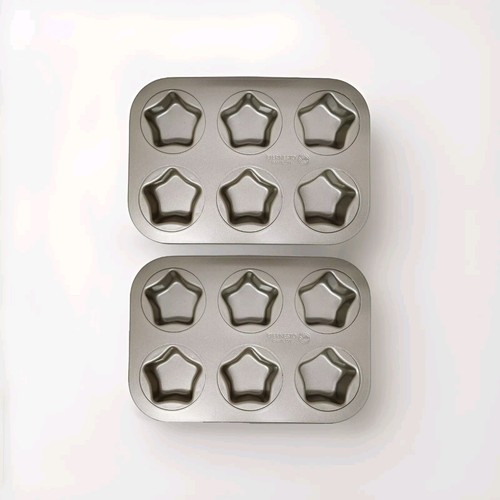 Muffinform 6er sternmuffin - x,