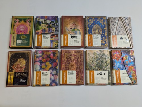 Paperblanks 2027 kalender - paperblanks, 12
