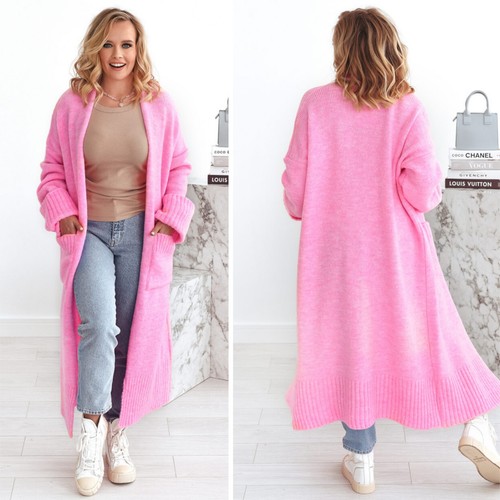 Oversize strickmantel cardigan - oversize,