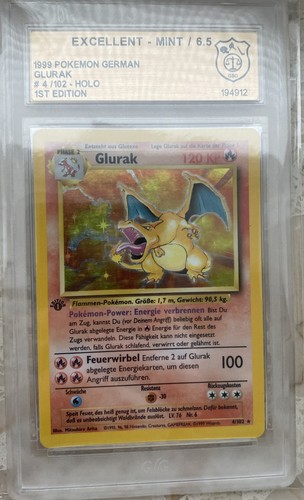 Pokémon karten glurak - pokémon,