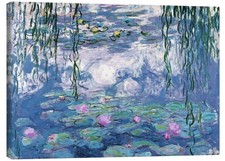 Leinwandbild Seerosen - Claude Monet