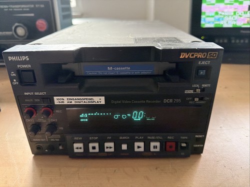 Philips dcr 295p dvcpro dv - philips, dcr-295p