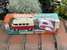 Welly Caravan Retro Set