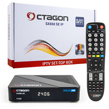 Octagon SX888 SE V2 IPTV Stalker HEVC H.265 SET-TOP-BOX DefineOS TV-Box HD NEU