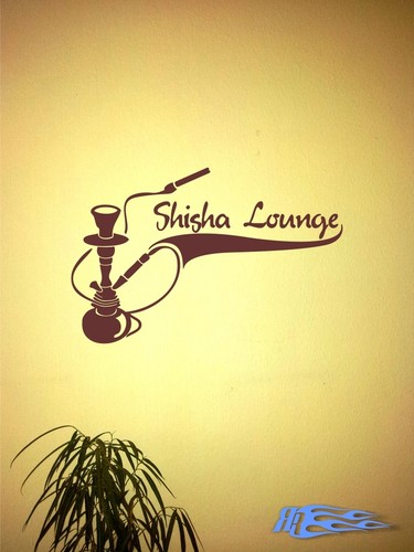 Wandtattoo shisha lounge - wandtattoo,