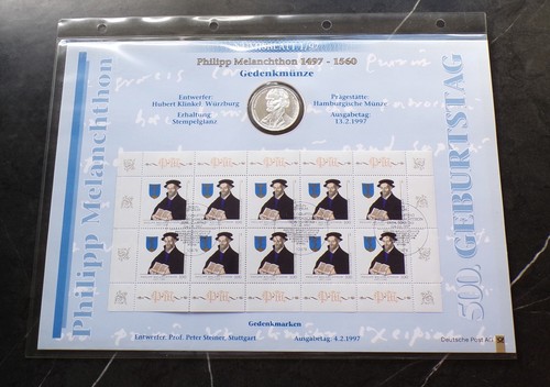 Brd numisblatt 1997 - 10,