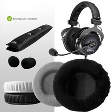 Samt Ersatzteile für Beyerdynamic mmx300 mmx-300 Ohrpolster Stirnband Ohrenschüt