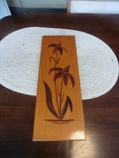 Großes Wandbild Intarsien