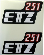 Aufkleber Sticker MZ ETZ 251