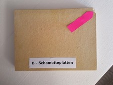 40 x 30 x 3 cm B-WARE!!! 3 Stück Schamotteplatten Schamottestein Schamott Platte