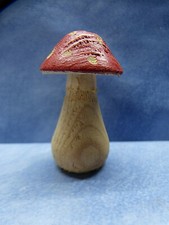 Miniatur : Kleiner Fliegenpilz  Holz  5,5 cm
