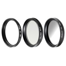 46mm Set UV + POL-Filter + Grauverlaufsfilter 46 mm
